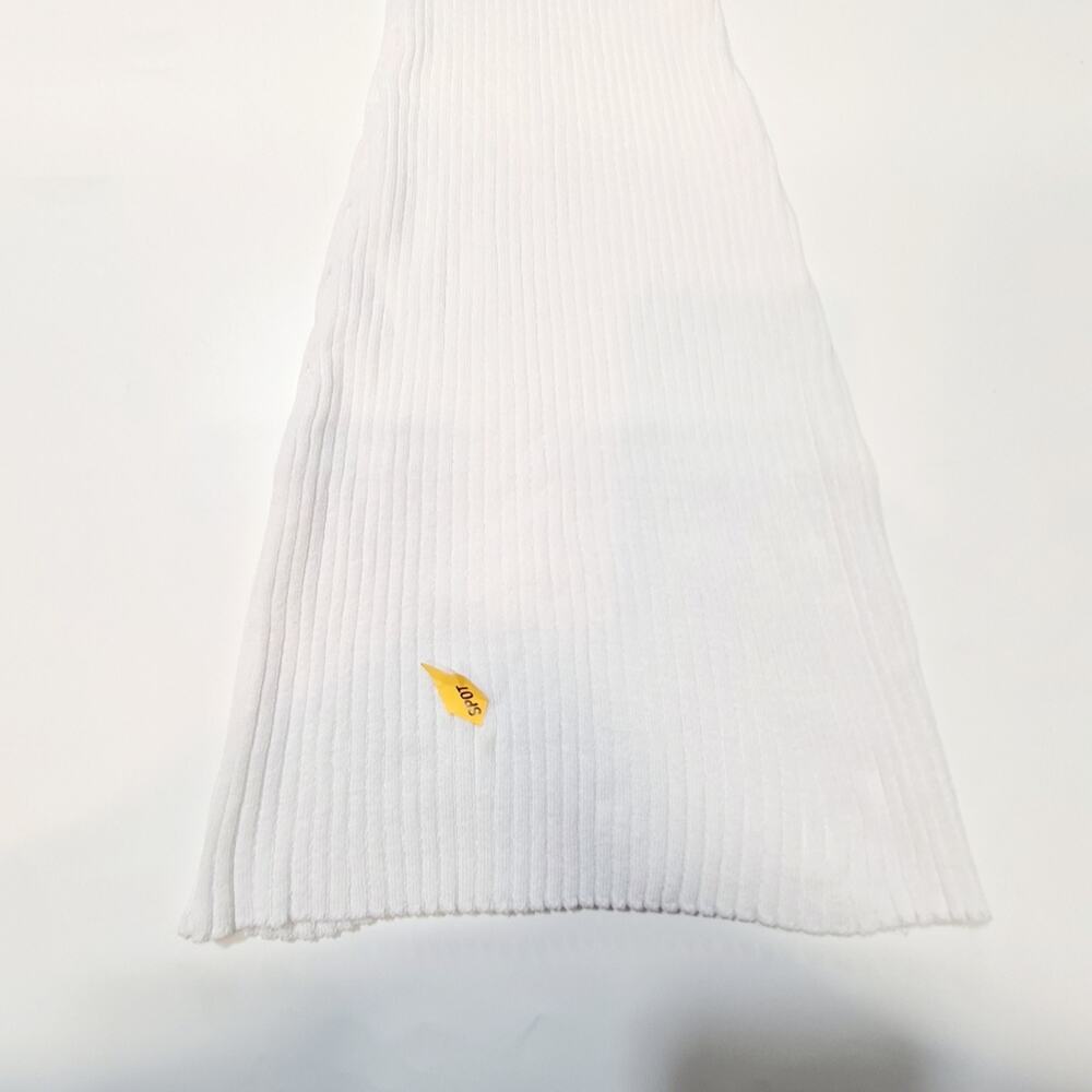 ALL THE WAYS Aviana Collar Mini Dress in White Small - Picture 12 of 12